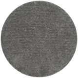 Safavieh Shag 6'-0" x 6'-0" Rug in Silver