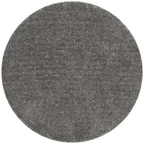 Safavieh Shag 6'-0" x 6'-0" Rug in Silver