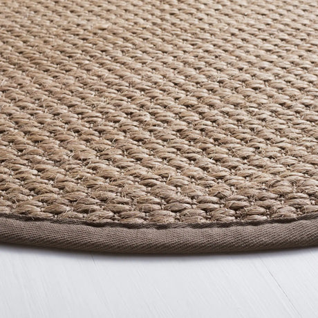 Safavieh Natural Fiber 6'-0" x 6'-0" Rug in Natural / Grey