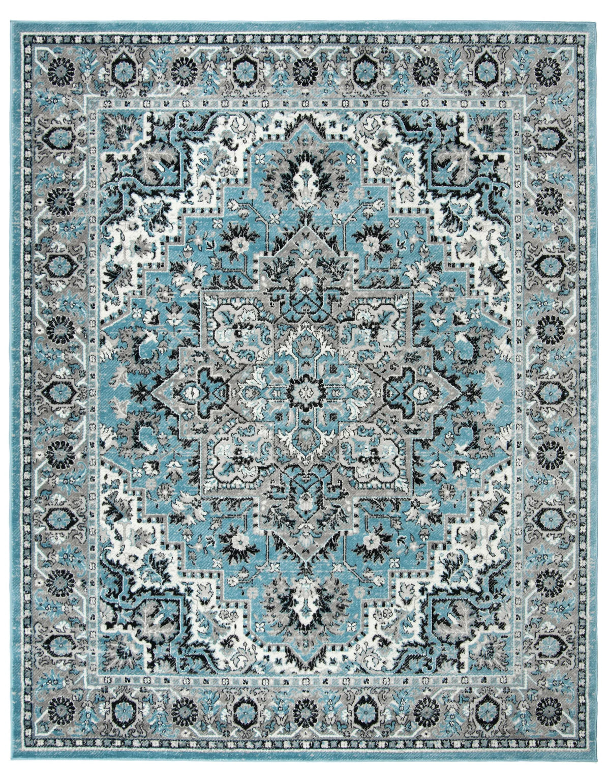 Safavieh Skyler 10'-0" x 14'-0" Rug in Blue / Ivory