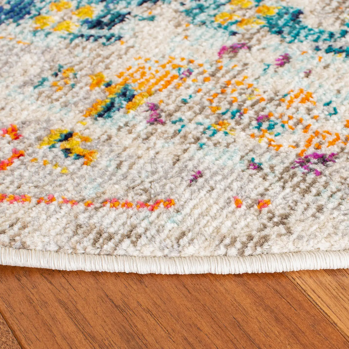 Safavieh Madison 5'-0" x 5'-0" Rug in Cream / Blue