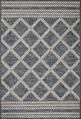Loloi Rainier Rai-05 Denim/Ivory Rug - main flat