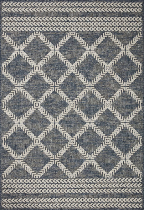 Loloi Rainier Rai-05 Denim/Ivory Rug - main flat