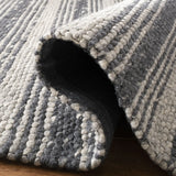 Safavieh Marbella 4'-0" x 6'-0" Rug in Grey / Chocolate
