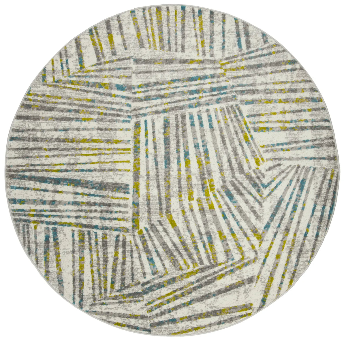 Safavieh Skyler 6'-7" x 6'-7" Rug in Grey / Green