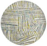 Safavieh Skyler 6'-7" x 6'-7" Rug in Grey / Green