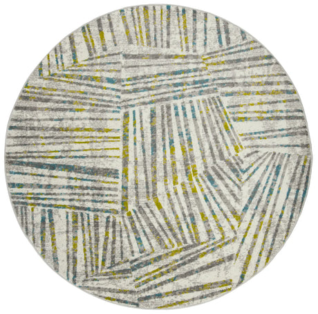 Safavieh Skyler 6'-7" x 6'-7" Rug in Grey / Green