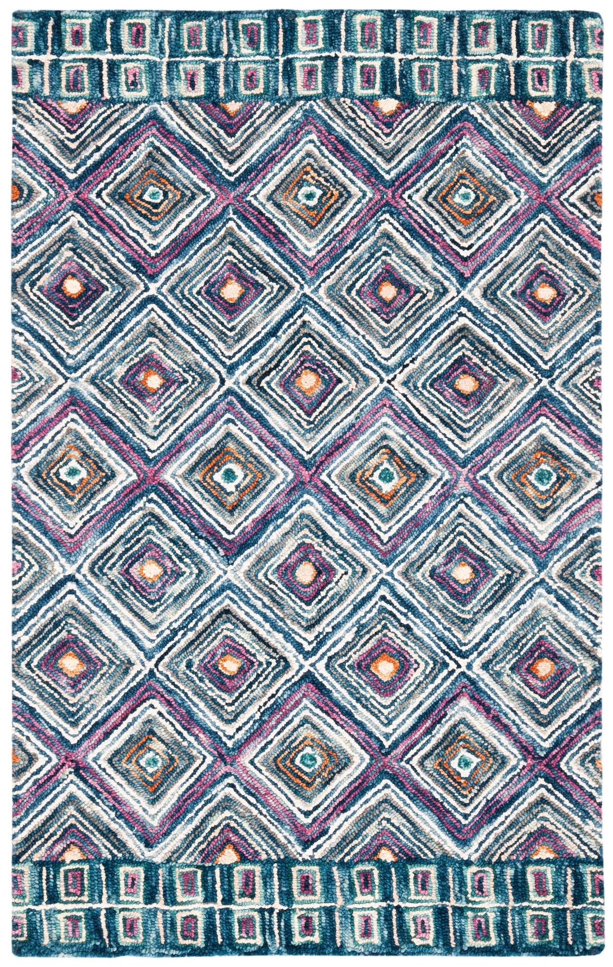 Safavieh Aspen 3'-0" x 5'-0" Rug in Blue / Red