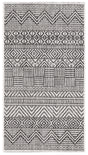 Safavieh Courtyard 2'-0" x 3'-7" Rug in Ivory / Black
