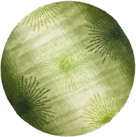 Safavieh Soho 6'-0" x 6'-0" Rug in Green / Multi