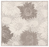 Safavieh Jardin 6'-0" x 6'-0" Rug in Grey / Ivory