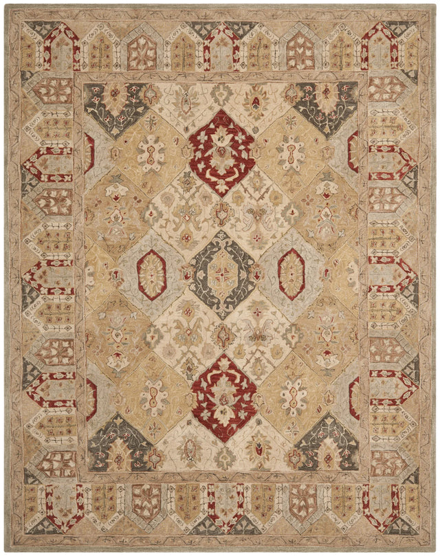 Safavieh Anatolia 9'-6" x 13'-6" Rug in Beige / Multi