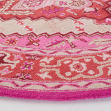 Safavieh Bellagio 5'-0" x 5'-0" Rug in Red Pink / Ivory