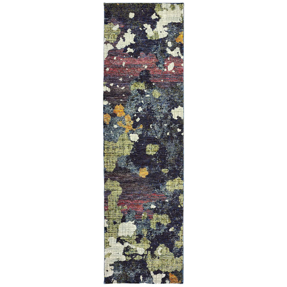 Oriental Weavers Sphinx Evolution 8029A Navy/Green Rugs - runner
