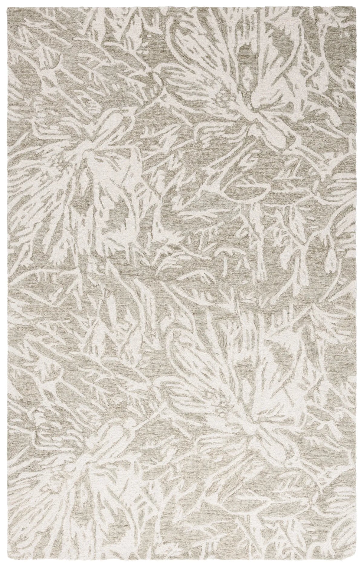Safavieh Jardin 4'-0" x 6'-0" Rug in Grey / Ivory