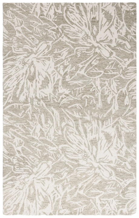 Safavieh Jardin 4'-0" x 6'-0" Rug in Grey / Ivory