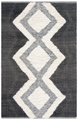 Safavieh Kenya 6'-0" x 9'-0" Rug in Ivory / Black
