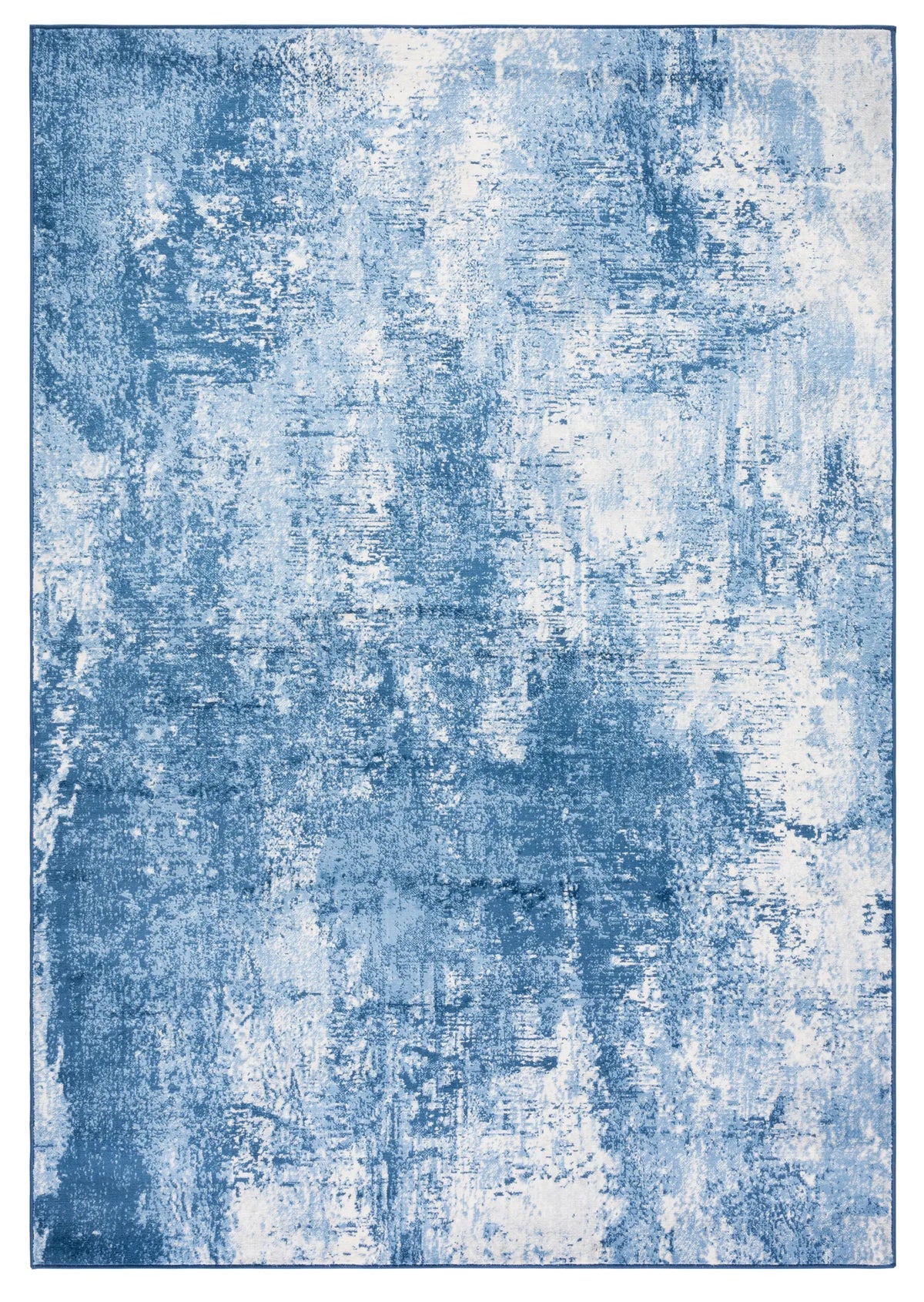 Safavieh Jasper 100 4'-0" x 6'-0" Rug in Navy / Ivory