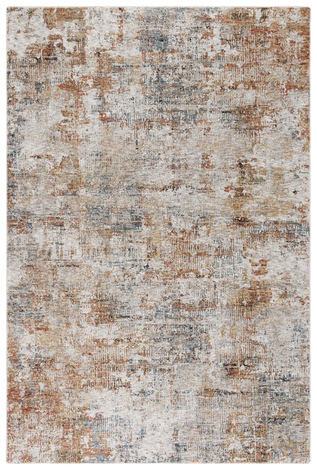 Safavieh Silverado 4'-0" x 6'-0" Rug in Rust / Blue