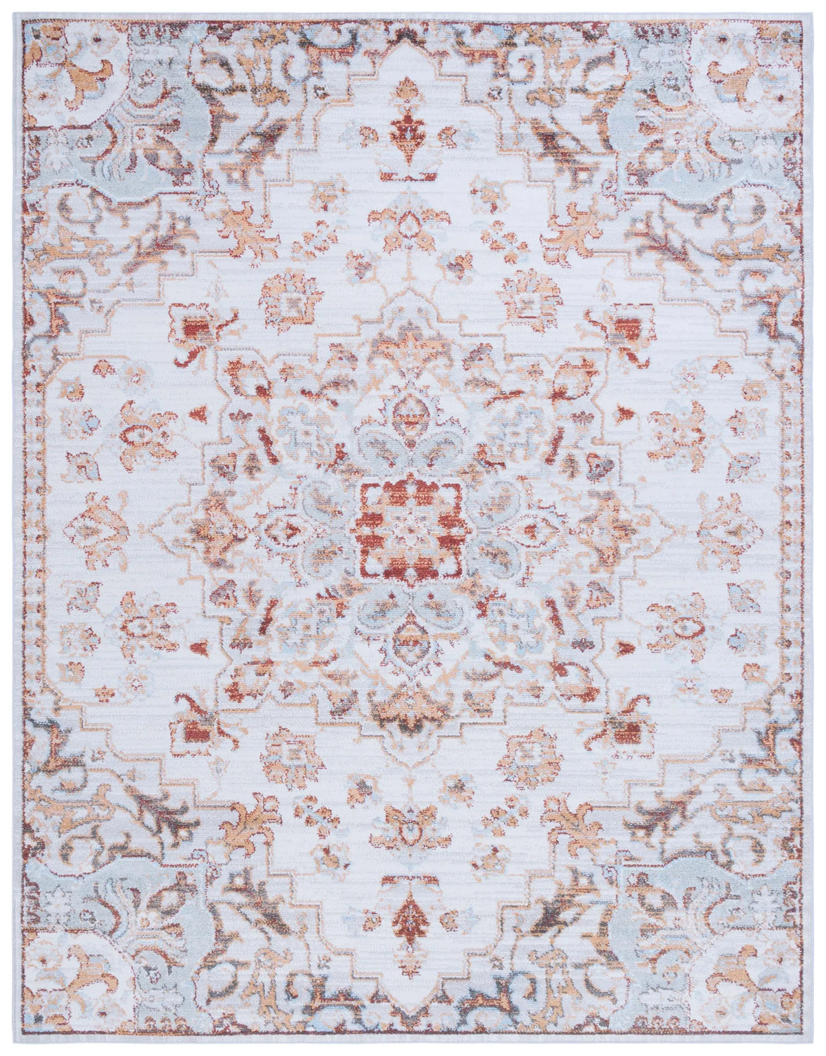 Safavieh Tucson 10'-0" x 14'-0" Rug in Beige / Grey
