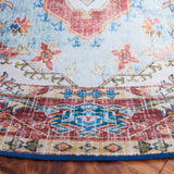 Safavieh Tucson 6'-0" x 6'-0" Rug in Red / Blue