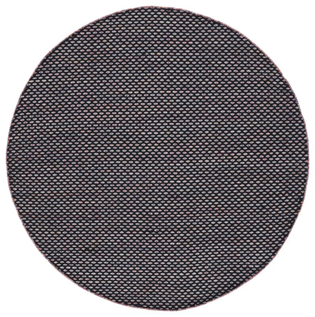Safavieh Montauk 6'-0" x 6'-0" Rug in Black / Ivory