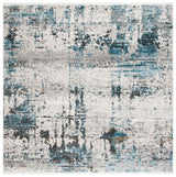 Safavieh Shivan 6'-7" x 6'-7" Rug in Ivory / Navy
