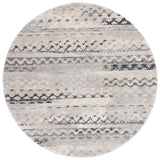 Safavieh Retro 6'-0" x 6'-0" Rug in Cream / Grey