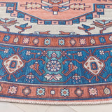 Safavieh Arizona 6'-0" x 6'-0" Rug in Rust / Navy