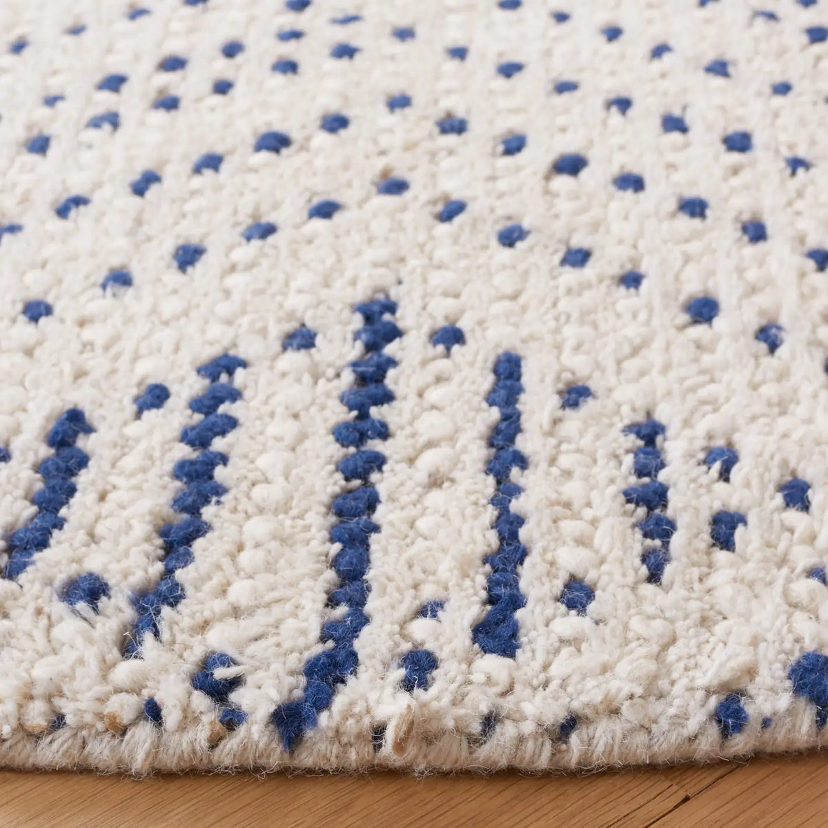 Safavieh Natura 6'-0" x 6'-0" Rug in Ivory / Blue