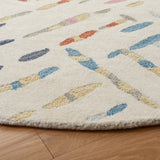 Safavieh Metro 6'-0" x 6'-0" Rug in Ivory / Blue