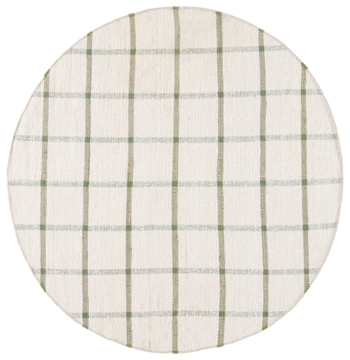 Safavieh Montauk 6'-0" x 6'-0" Rug in Ivory / Green