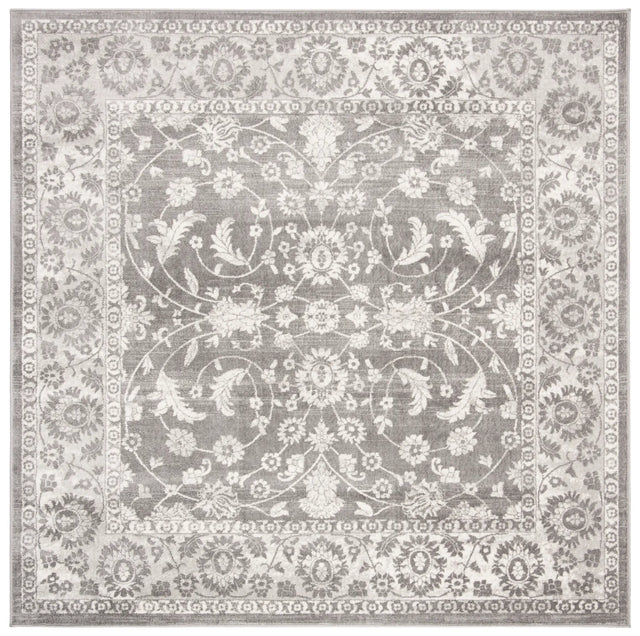 Safavieh Brentwood 6'-7" x 6'-7" Rug in Cream / Grey