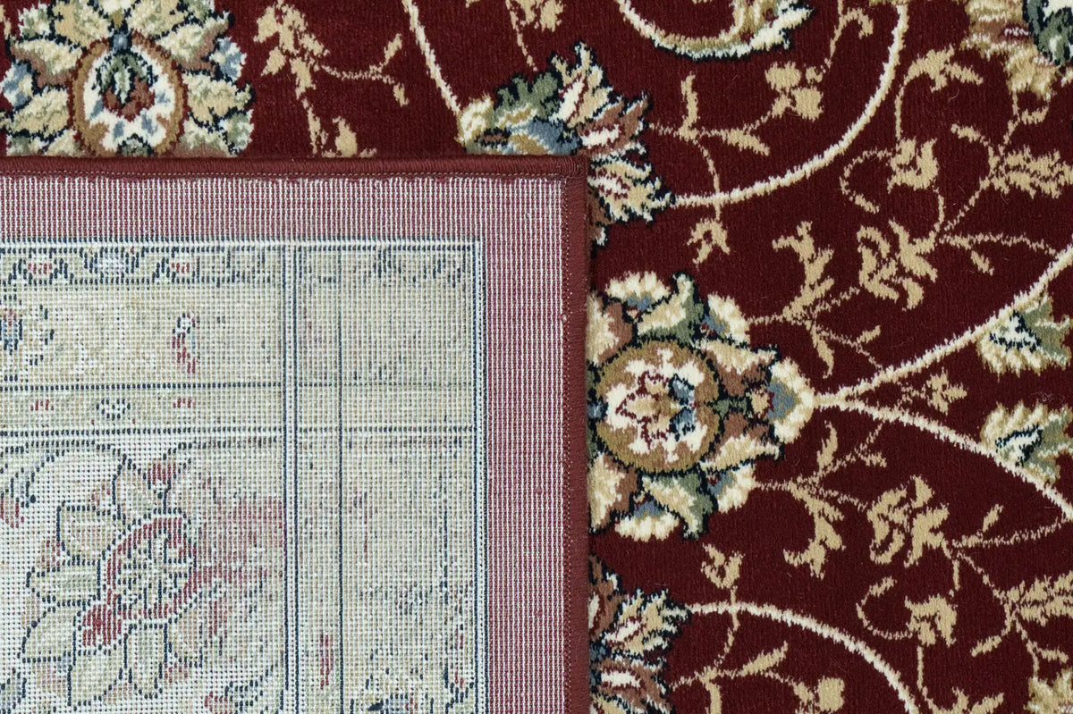 Dynamic Rugs Ancient Garden 57120 Red / Ivory Rugs - Corner