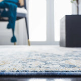 Safavieh Moondust 600 4'-0" x 6'-0" Rug in Ivory / Blue
