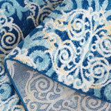 Safavieh Evoke 4'-0" x 6'-0" Rug in Royal / Light Blue