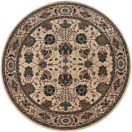 Oriental Weavers Sphinx Ariana 431o3 Ivory / Red Rugs - main flat