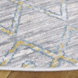 Safavieh Lagoon 6'-7" x 6'-7" Rug in Grey / Blue