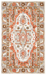 Safavieh Trace 3'-0" x 5'-0" Rug in Ivory / Red