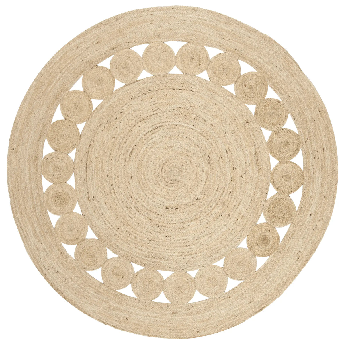 Safavieh Natural Fiber 5'-0" x 5'-0" Rug in Ivory
