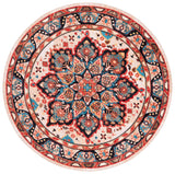 Safavieh Riviera 6'-7" x 6'-7" Rug in Blue / Beige