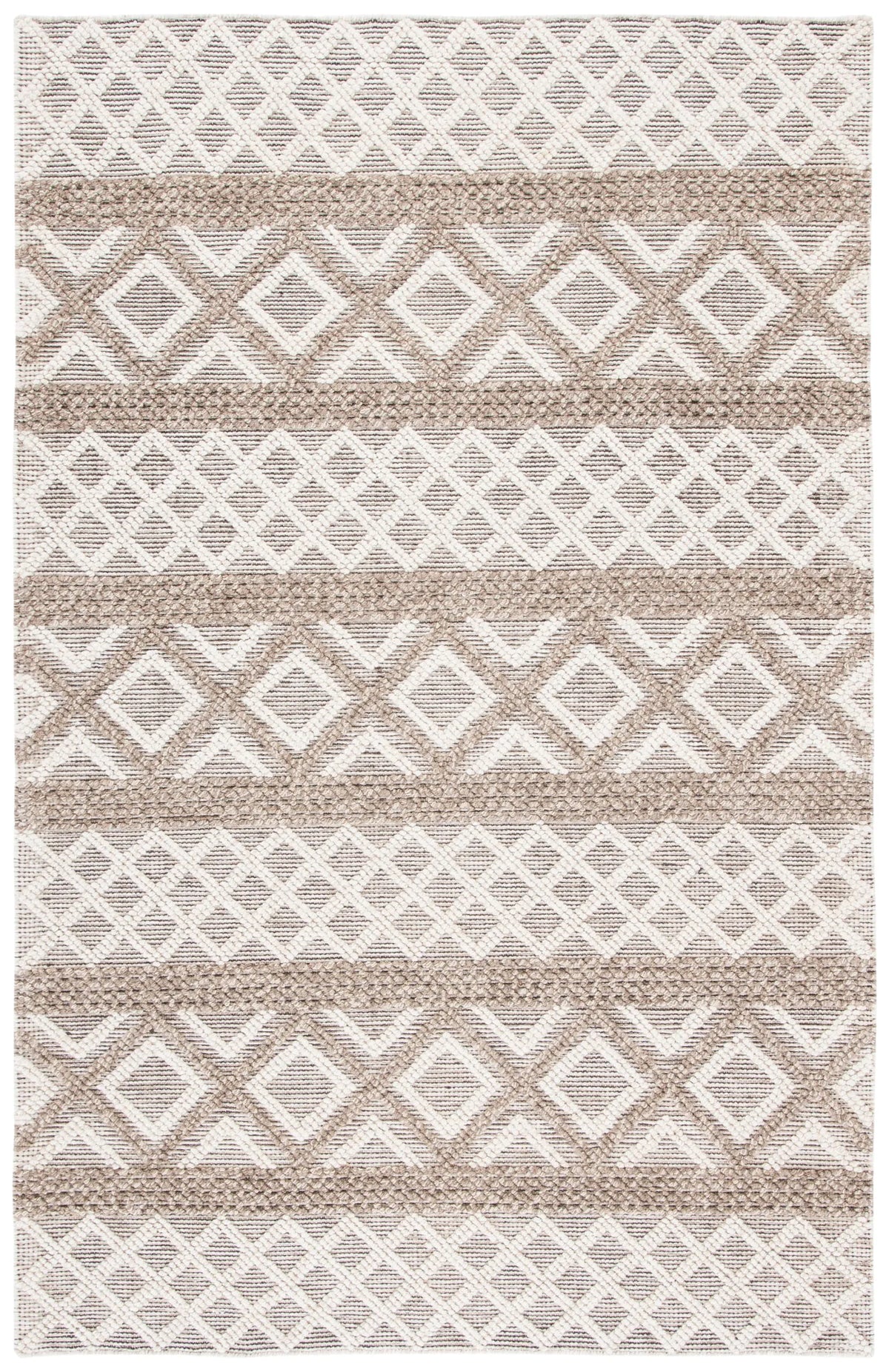 Safavieh Vermont 4'-0" x 6'-0" Rug in Ivory / Grey