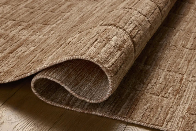 Jean Stoffer x Loloi Daniel DAN-01 Fawn Rug - pile height