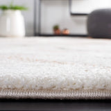 Safavieh Cyrus Shag 4'-5" x 6'-5" Rug in Beige / Rust