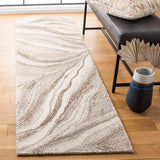 Safavieh Metro 2'-3" x 8'-0" Rug in Ivory / Brown