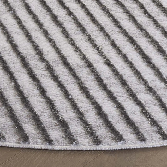 Safavieh Maya 6'-7" x 6'-7" Rug in Ivory / Grey