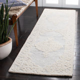 Safavieh Micro-Loop 2'-3" x 8'-0" Rug in Ivory / Grey