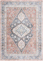 Safavieh Jasmine 4'-5" x 6'-5" Rug in Rust / Navy