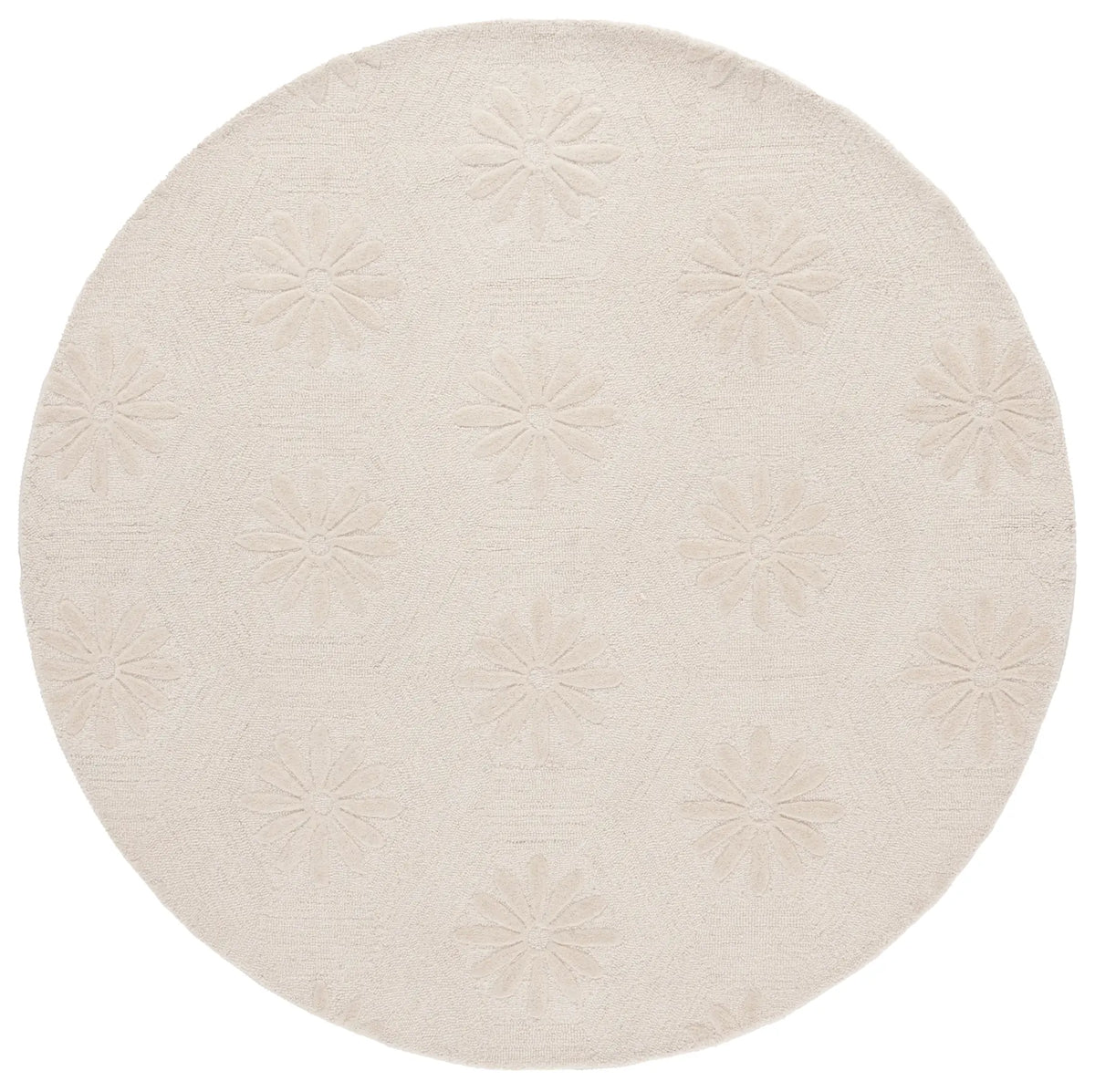 Safavieh Mykonos 6'-0" x 6'-0" Rug in Ivory
