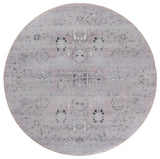 Safavieh Tucson 6'-0" x 6'-0" Rug in Pink / Beige